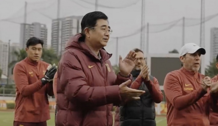  U20亞洲杯開賽在即，足協(xié)主席宋凱探班U20國青隊