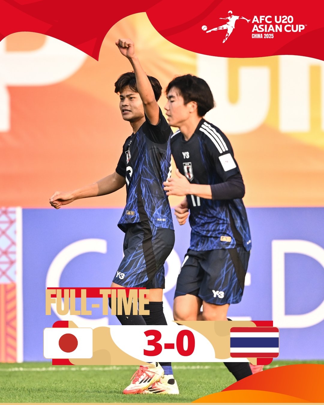  日本U20主帥賽后：雖然全取三分，但球隊(duì)各方面都有待提升